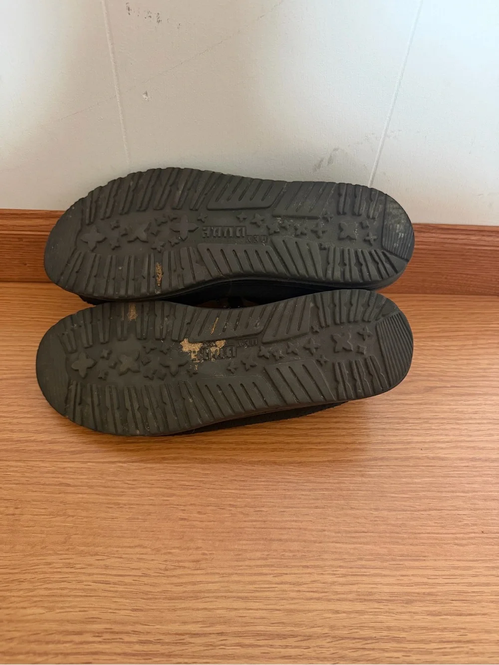 Hey Dude Men's Black Slip-On Loafers - Size: 10